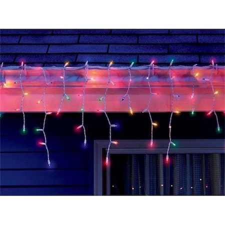 Celebrations Celebrations 14089-71 Multi-Colored Mini Icicle Outdoor 300 Light Set 9264367